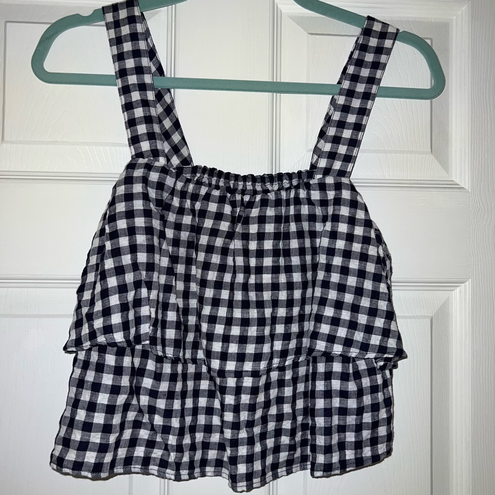 MADEWELL gingham shirt , xs